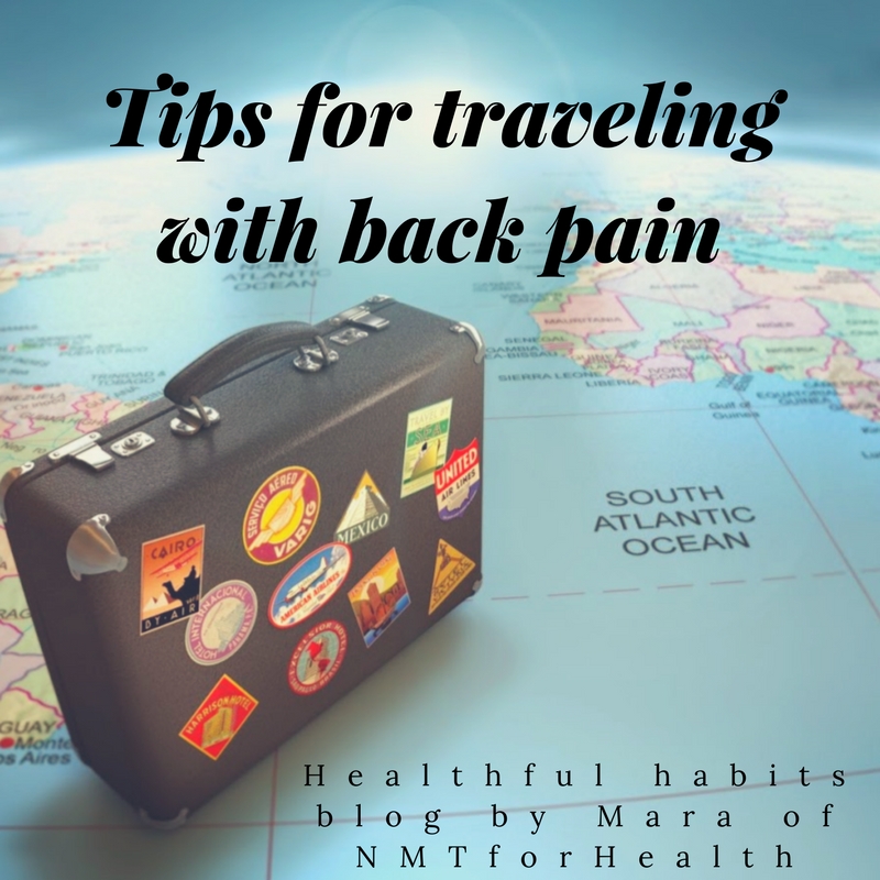 Tips for traveling with back pain