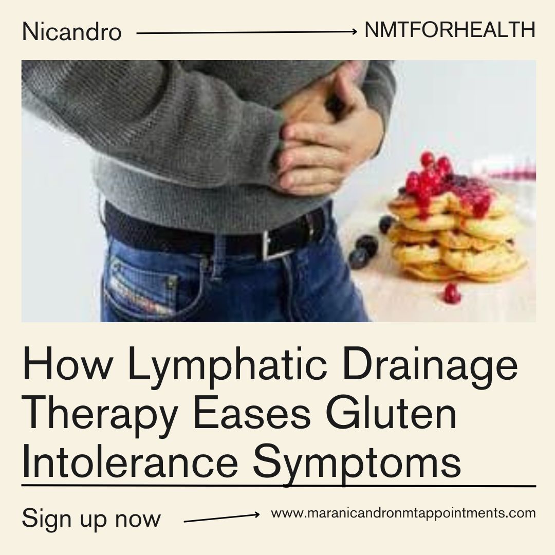 Finding relief: How Lymphatic drainage eases gluten intolerance