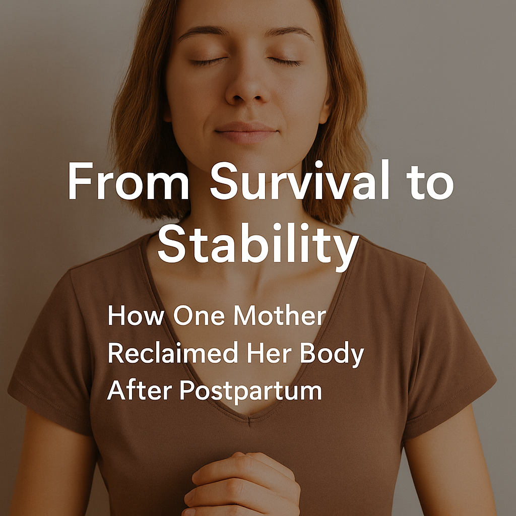 From Survival to Stability: How One Mother Reclaimed Her Body After Postpartum